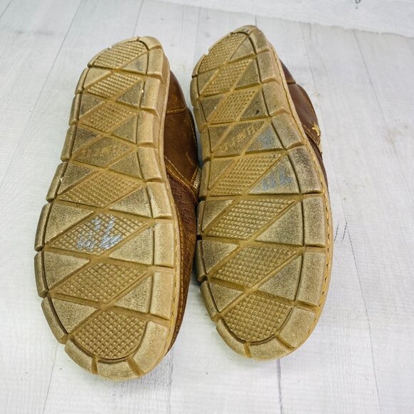 Born Hand Crafted Footwear SAWYER Brown Leather Comfort Shoes Size 8.5 M EU 41 - Picture 11 of 16